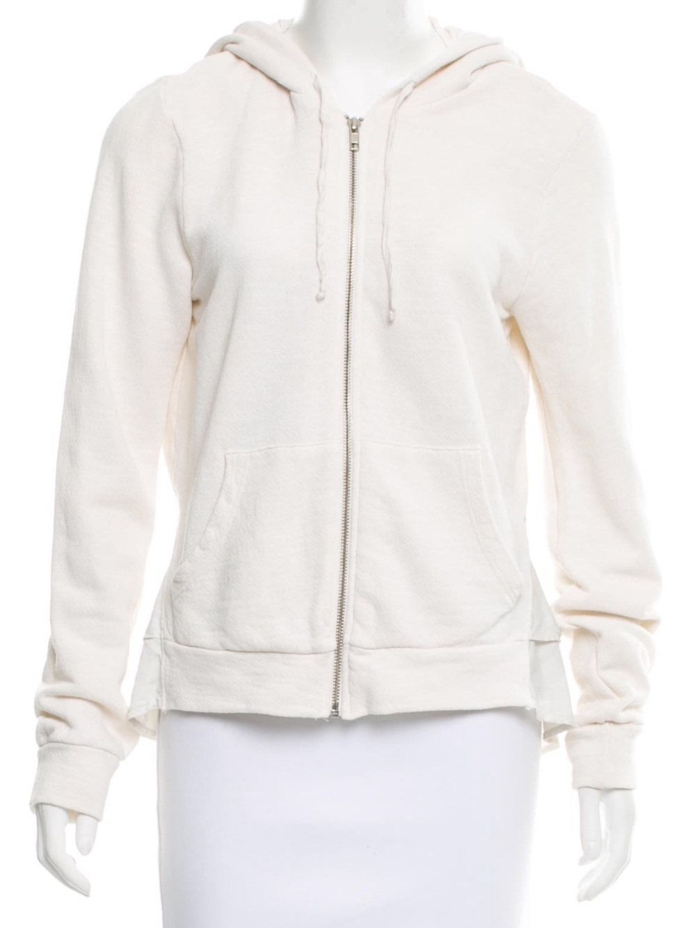 Clu Everyday Zip-Up Hoodie - Cream